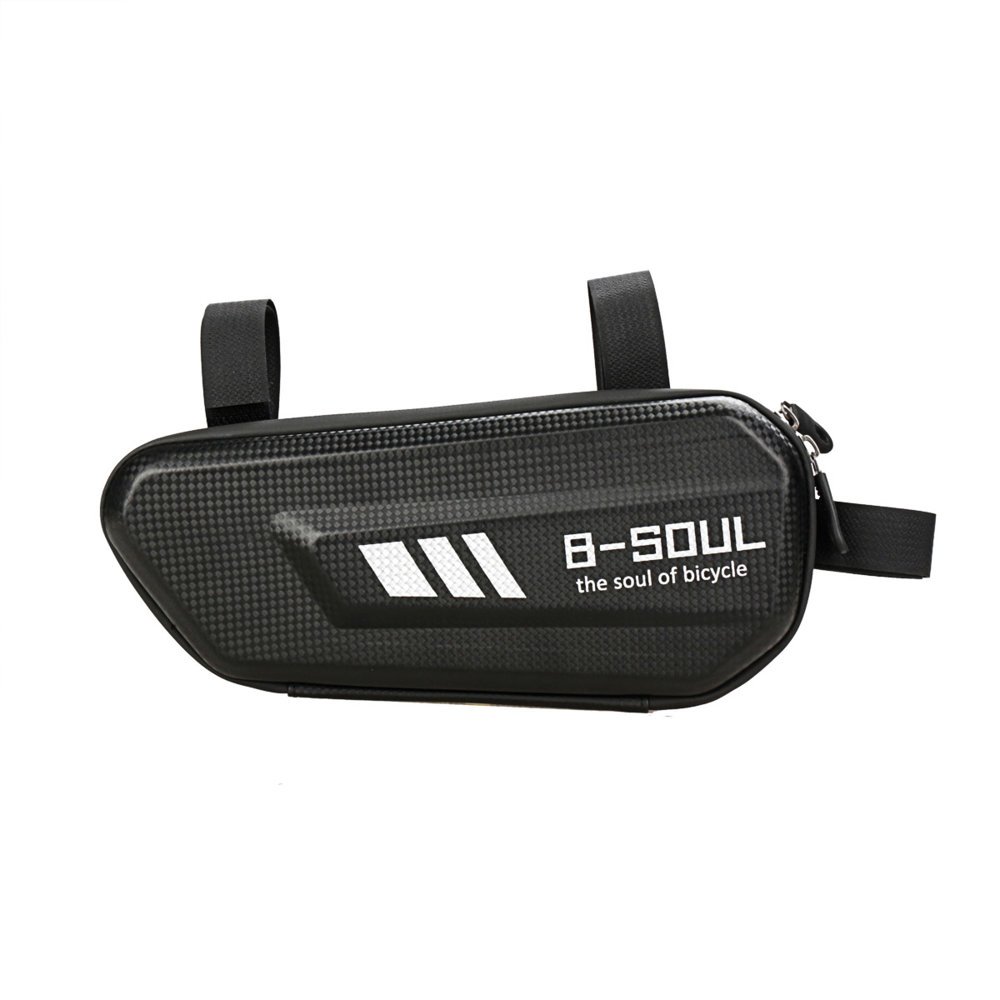 B-Soul biciklis táska vázra rögzíthető 1.5 L fekete (YA301)