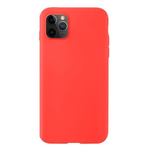 Flexibilis szilikon tok Huawei P40 Lite E piros