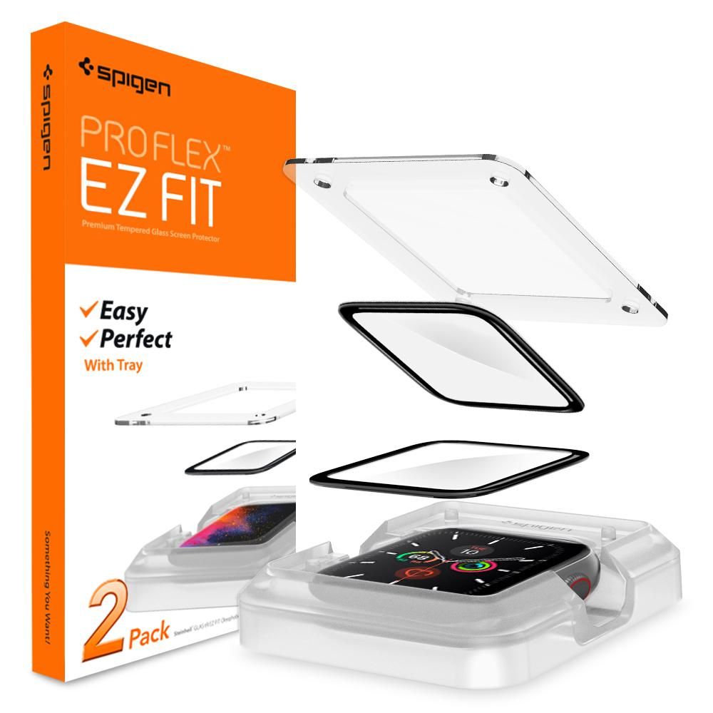 Spigen EZ FIT hybrid kijelzővédő üvegfólia Apple Watch 4/5 (44MM)