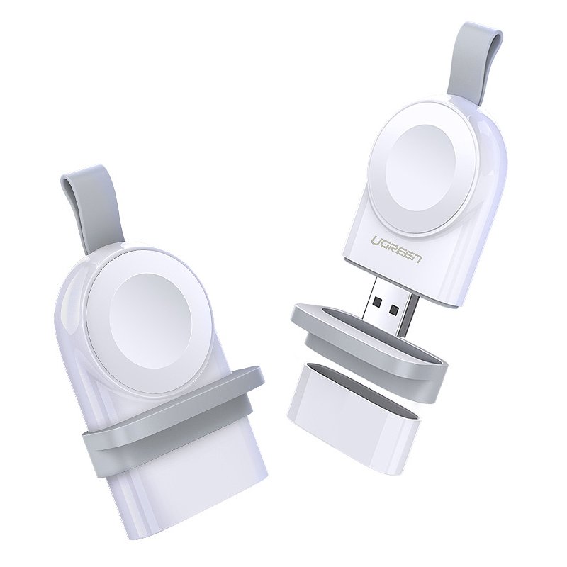 Ugreen Apple Watch USB MFI vezeték nélküli töltő fehér (50944)