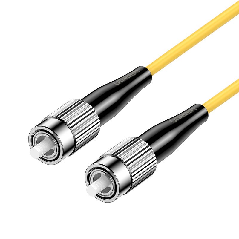 Ugreen FC-FC Single Mode optikai kábel 3M sárga (70662 NW129)