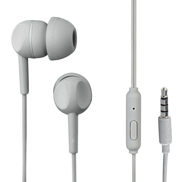 Hama EAR3005GY 3.5 mm jack vezetékes fülhallgató mikrofonnal szürke