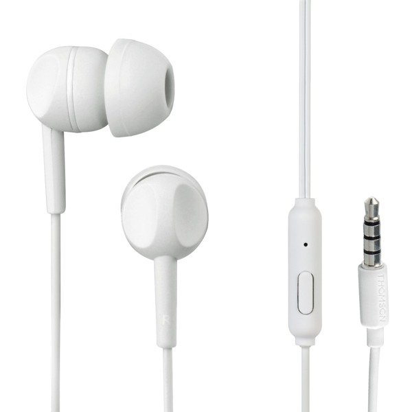 Hama EAR3005W 3.5 mm jack vezetékes fülhallgató mikrofonnal fehér
