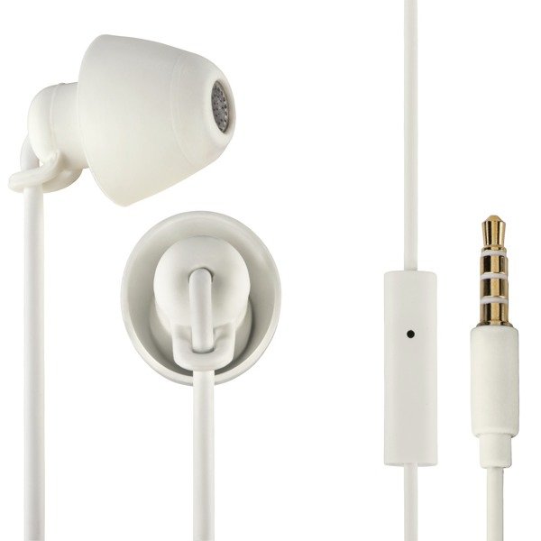 Hama Piccolino EAR3008 3.5 mm jack vezetékes fülhallgató mikrofonnal fehér