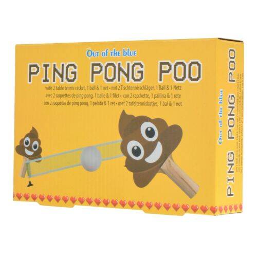 Ping Pong Poo ütő és labda