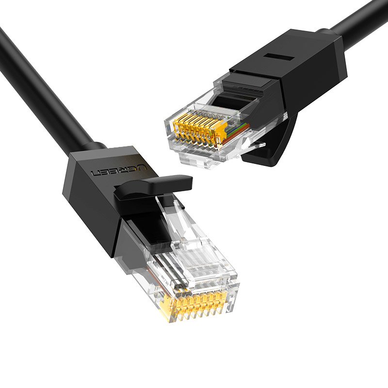 Ugreen Ethernet patchcord kábel RJ45 Cat 6A UTP 1000Mbps 2m fekete (20160)