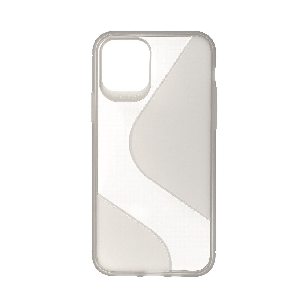 Forcell S-Case flexibilis TPU tok iPhone 12/12 Pro fekete