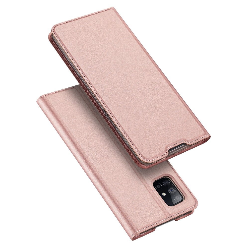 Dux Ducis Skin Pro fliptok Samsung Galaxy A71 5G pink színben