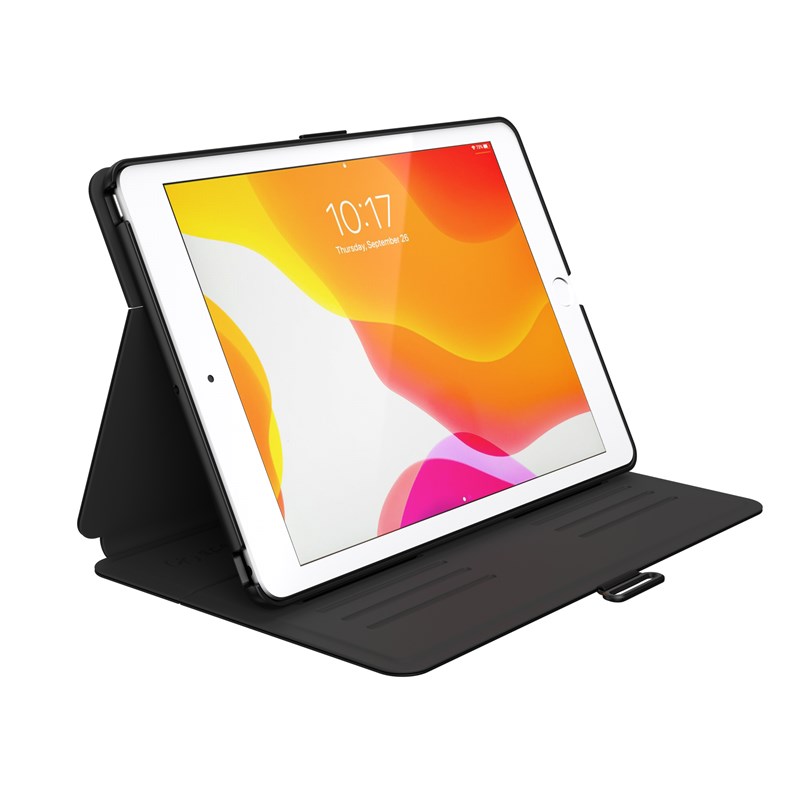 Speck Balance Folio iPad 10.2'' 8/7 2019/2020/2021 tok microban bevonattal, fekete