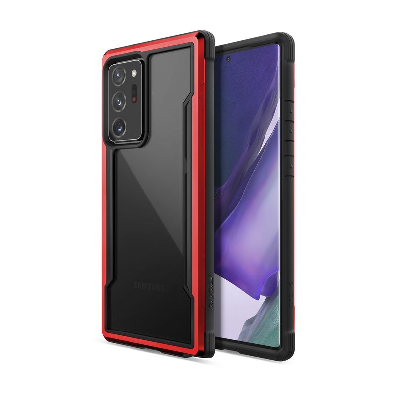 X-Doria Raptic Shield Samsung Galaxy Note 20 Ultra alumínium tok, piros