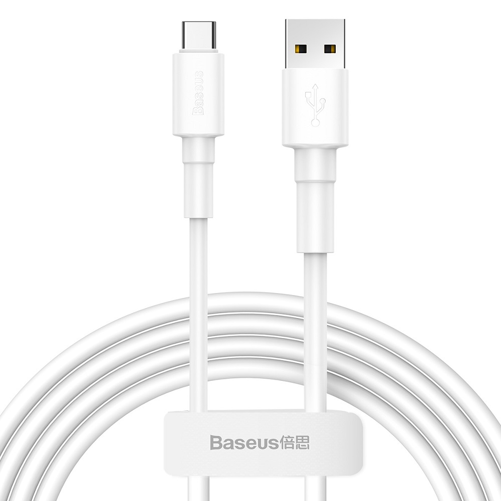 Baseus Durable USB - USB Type-C kábel 3A 1m fehér (CATSW-02)