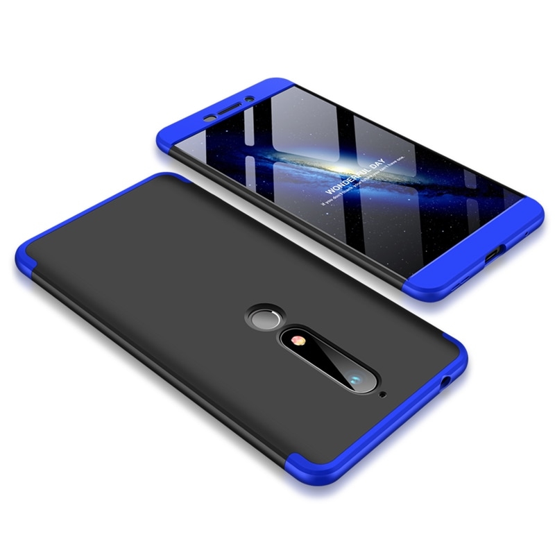 GKK 360 tok Nokia 6.1 kék/ fekete