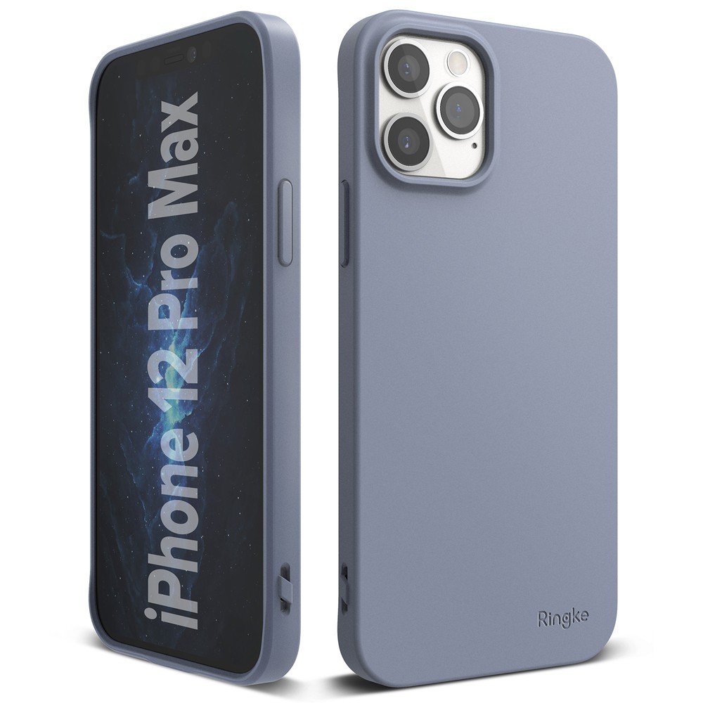 Phone 12 Pro MAX Ringke Air S Ultravékony TPU gél tok kék (ADAP0033)