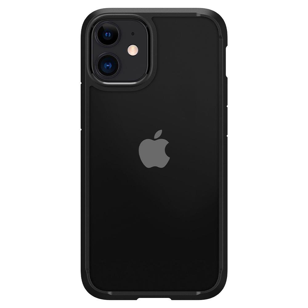 iPhone 12 mini Spigen Ultra Hybrid tok matt fekete (ACS01746)