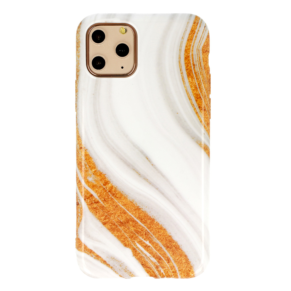 iPhone 12 mini Szilikon tok márvány mintával Design 1