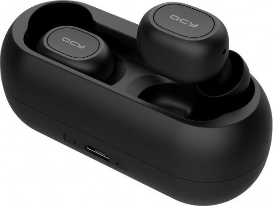QCY T1C TWS vezeték nélküli fülhallgató Bluetooth 5.0 fekete