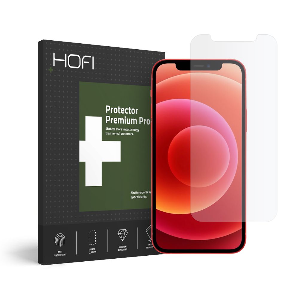 iPhone 12 Pro MAX HOFI GLASS PRO+ Hybrid temperált üvegfólia 9H 2.5D