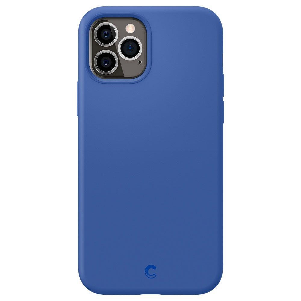 iPhone 12/ 12 Pro Spigen Cyrill szilikon tok kék (ACS01738)