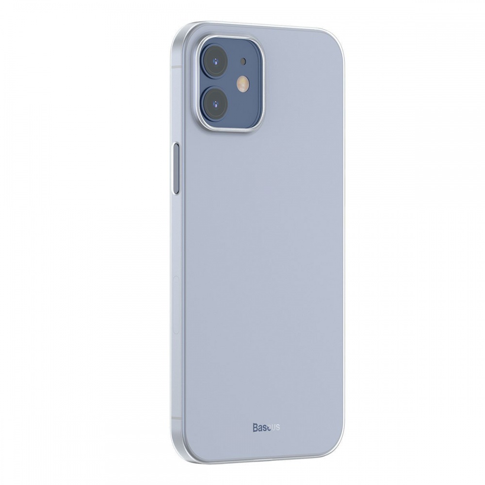 iPhone 12 Pro MAX Baseus Wing ultravékony tok fehér (WIAPIPH67N-02)