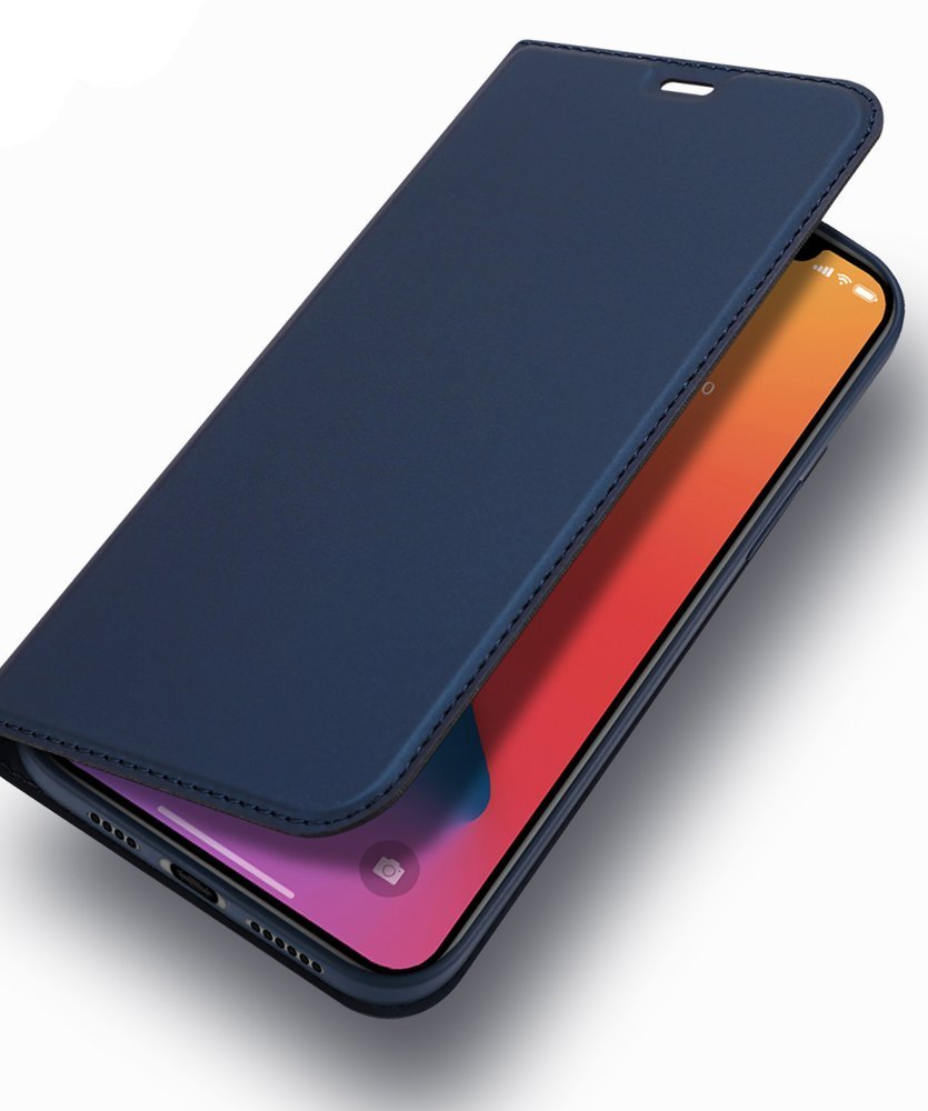 iPhone 12 Pro MAX Dux Ducis Skin Pro fliptok kék