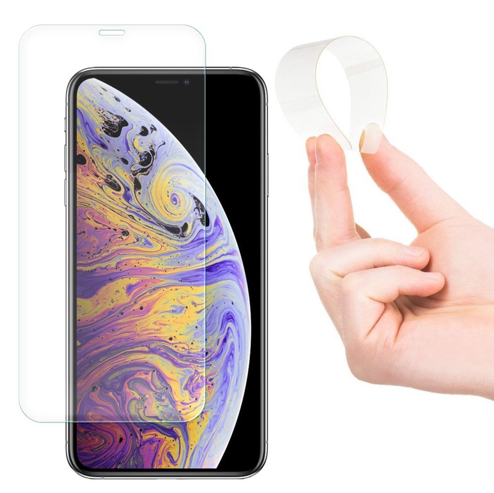 Wozinsky Nano Flexi kijelzővédő hybrid üvegfólia iPhone 12 mini