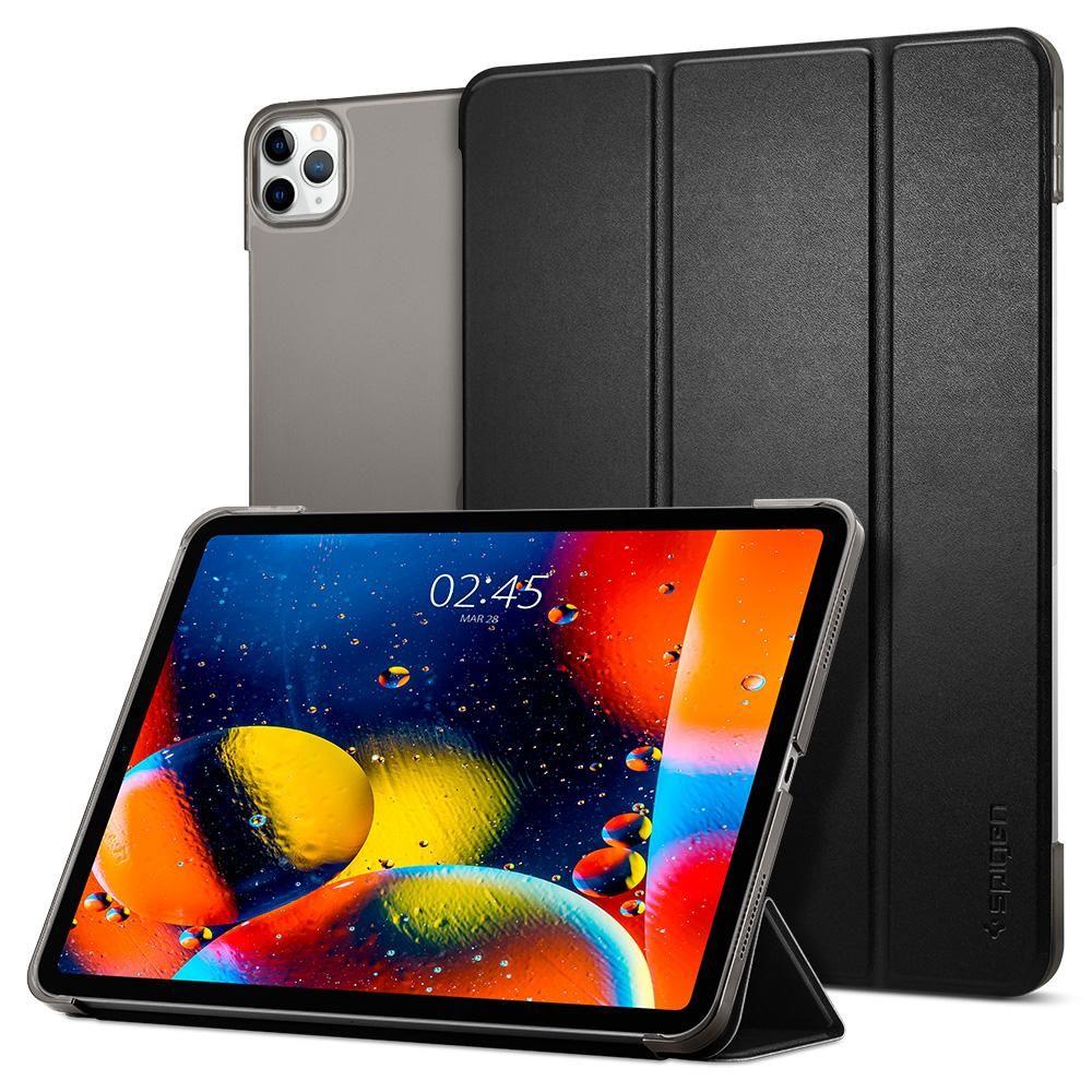 Spigen Smart Fold tok iPad Pro 12.9 2018/2020 fekete