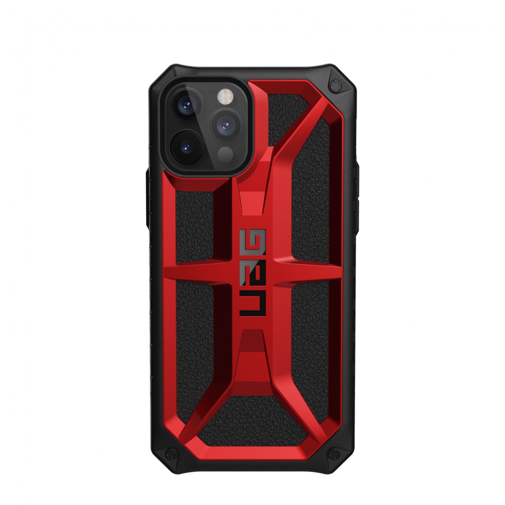 UAG Monarch iPhone 12 Pro MAX ütésálló tok Crimson színben
