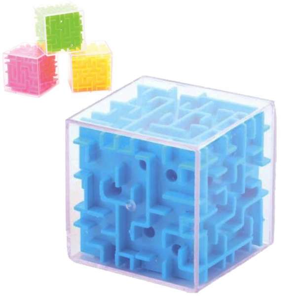 Magic Cube labirintus kocka, gyerekjáték kék
