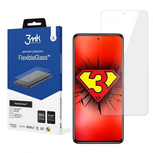 3MK FlexibleGlass kijelzővédő üvegfólia Xiaomi Poco X3 NFC