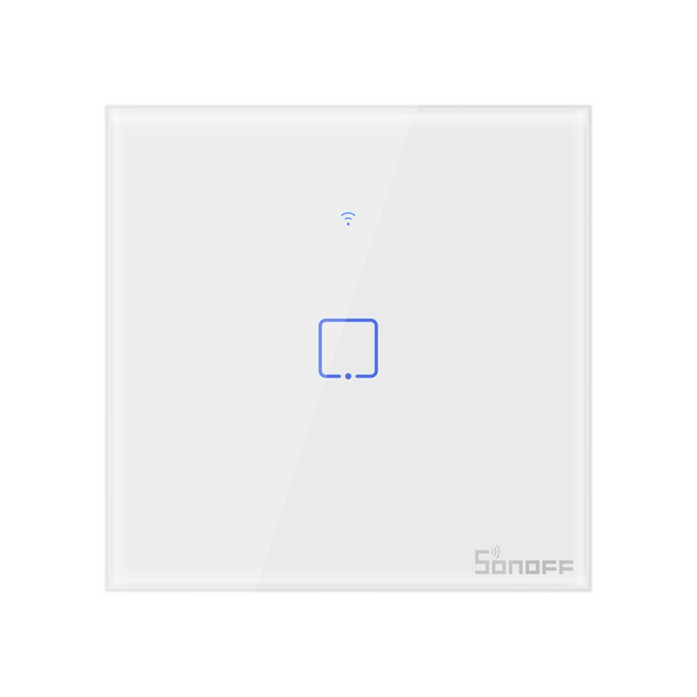 Sonoff T0EU1C-TX érintős okos otthon Wi-Fi kapcsoló fehér (IM190314009)