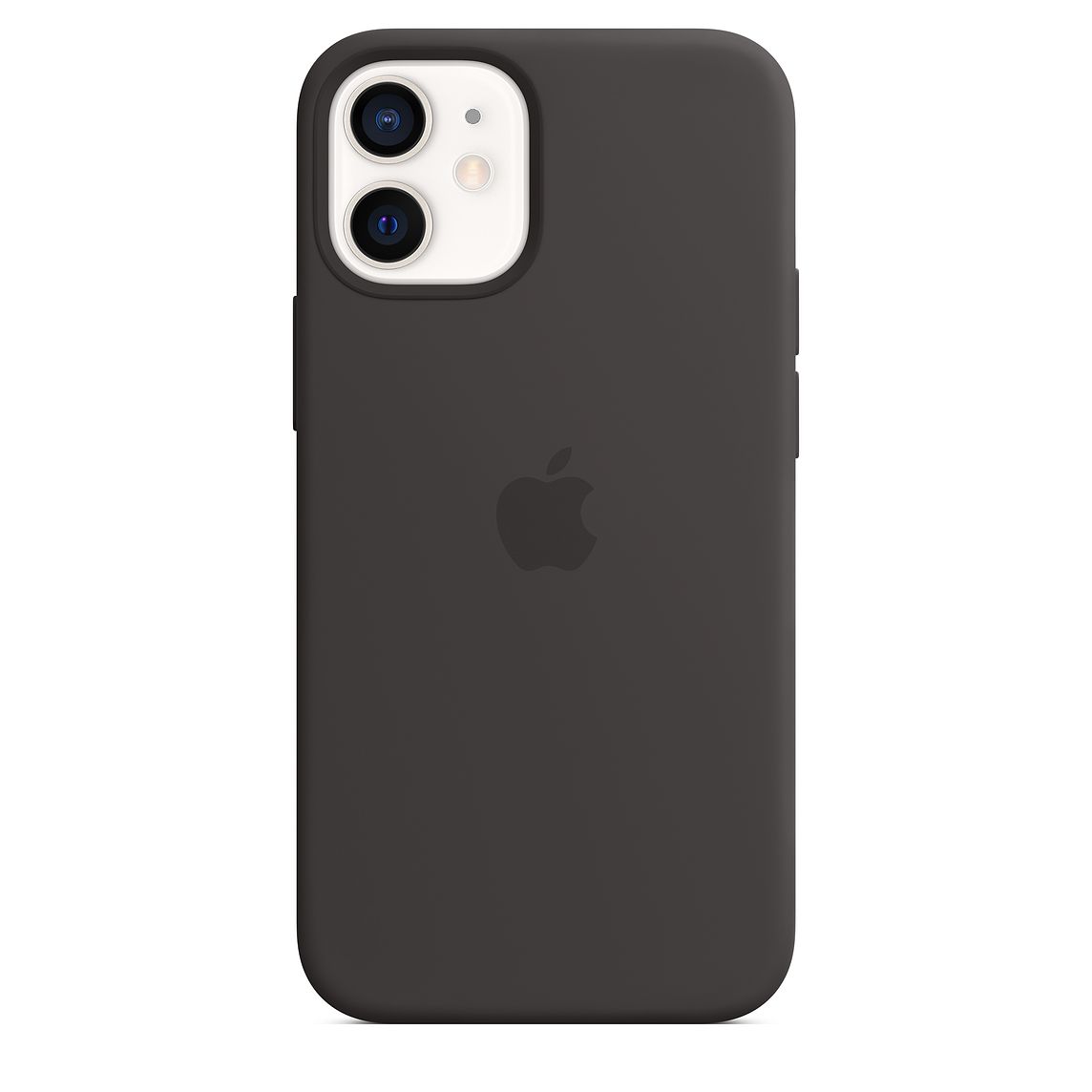 Apple gyári szilikon tok iPhone 12 mini fekete (MHKX3ZM/A)