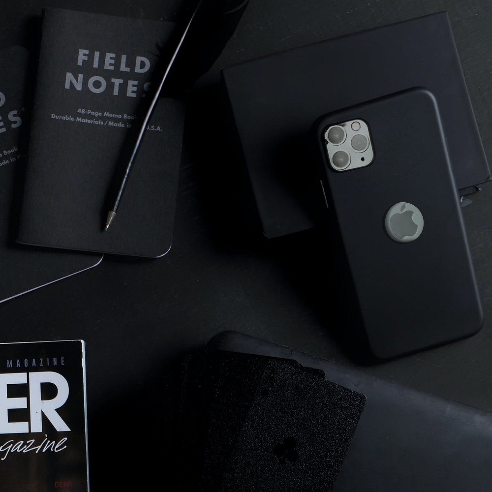 iPhone 12 Pro MAX Forcell Soft szilikon tok fekete - 14