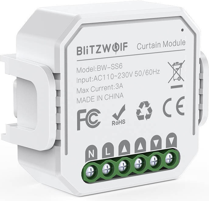 BlitzWolf BW-SS6 WiFi okos kapcsoló fehér