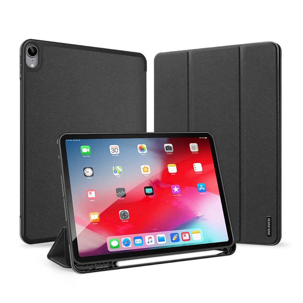 Dux Ducis Domo tok iPad Air 2020 fekete színben