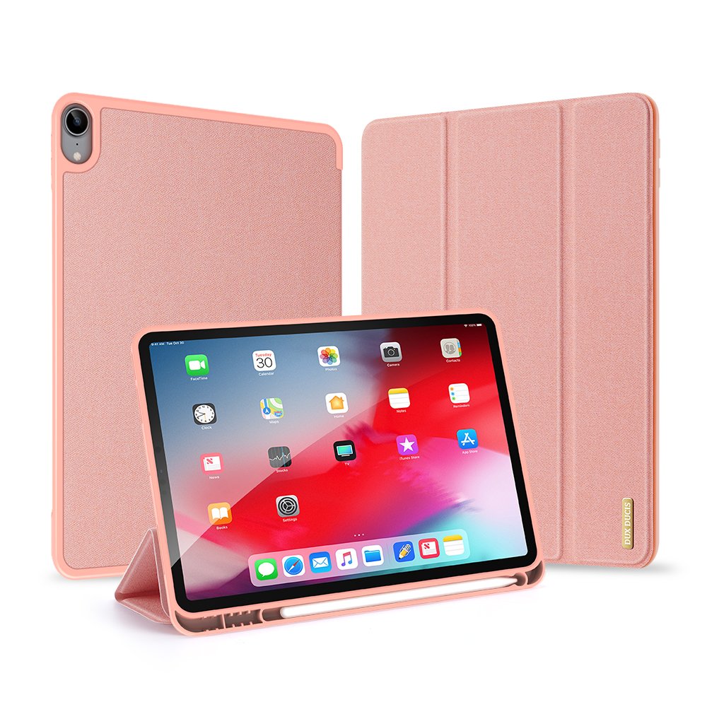 Dux Ducis Domo tok iPad Air 2020 pink színben