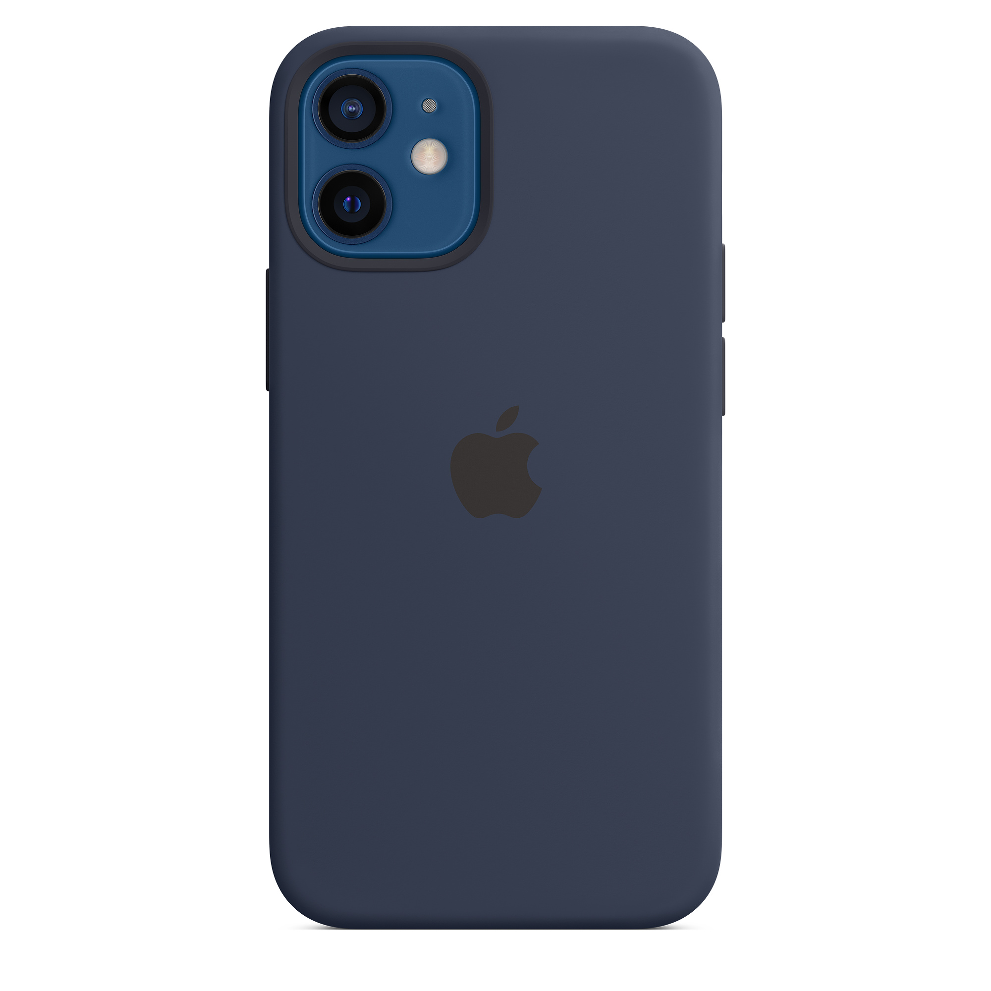 iPhone 12 mini Apple gyári szilikon tok Deep Navy színben (MHKU3ZM/A)