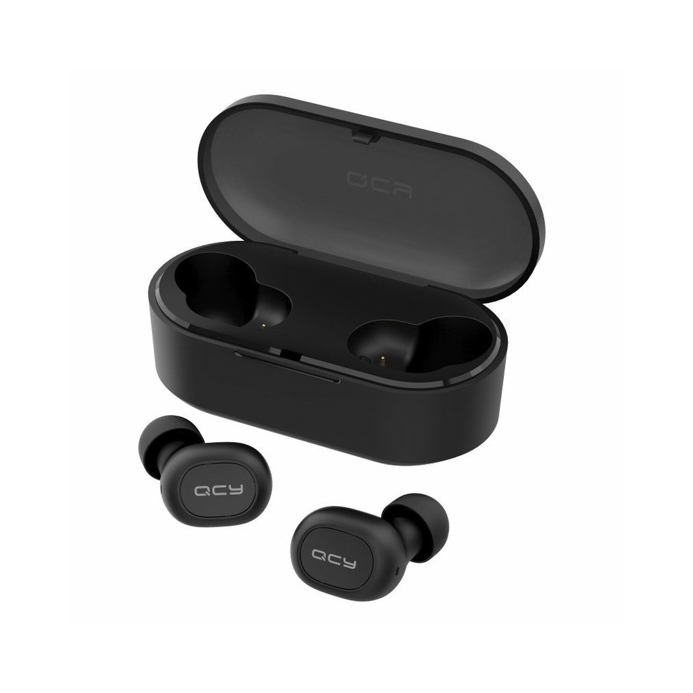 QCY T2C TWS Vezeték nélküli fülhallgató Bluetooth 5.0 fekete