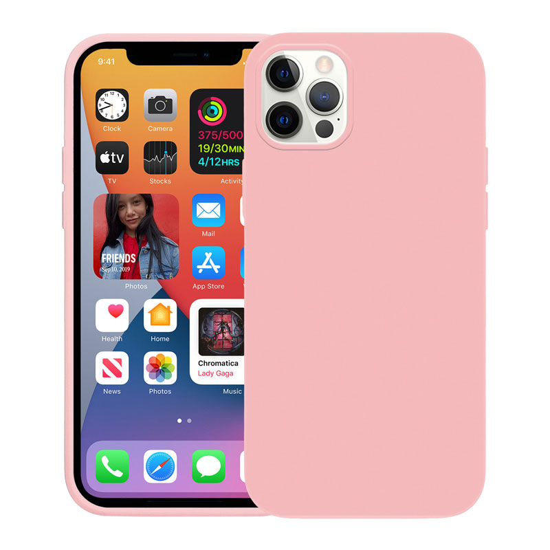 iPhone 12 Pro Max Crong Color rugalmas tok rózsaszín