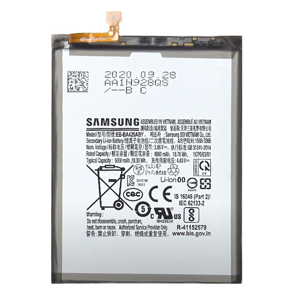 Samsung (Gyári) EB-BA426ABY A42 akkumulátor 5000 mAh