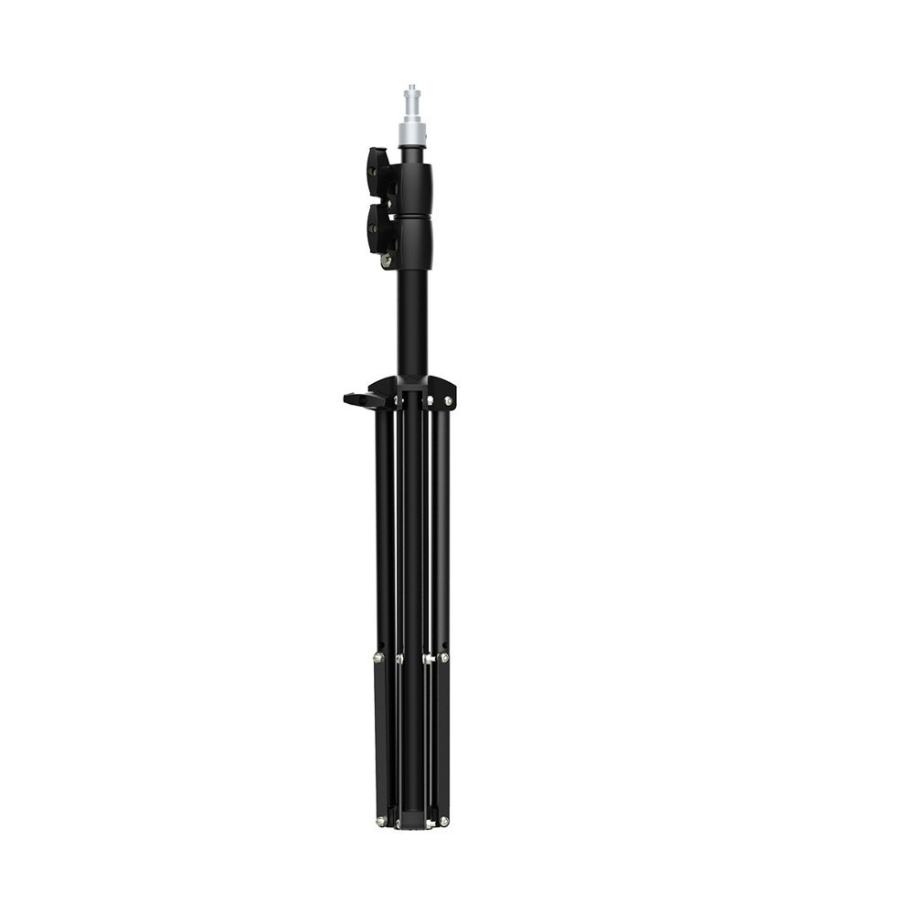 Tripod állvány 1/4'' + spigot fejjel lámpatartó 190cm körfénytartó állvány fekete (Baseus SUYT-C01)