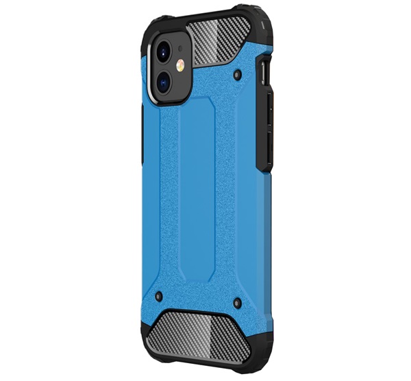 iPhone 12 mini Defender műanyag tok világoskék