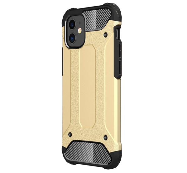 iPhone 12 mini Defender műanyag tok arany