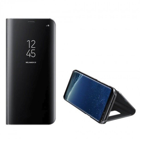 Samsung S21+ Plus Clear View fliptok fekete
