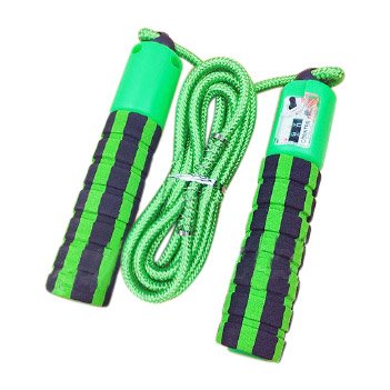 Crossfit - Fitness ugrálókötél ugrás számlálóval zöld