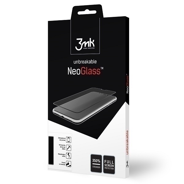 3MK Neoglass kijelzővédő üvegfólia iPhone 11 Pro fekete