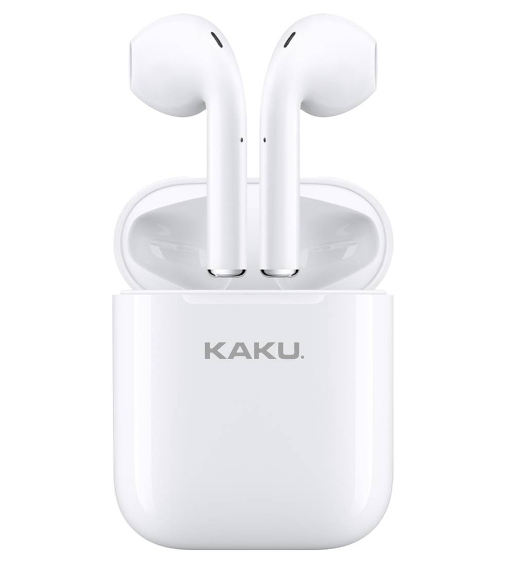 KAKU TWS Bluetooth vezeték nélküli fülhallgató töltő tokkal fehér (KSC-503)