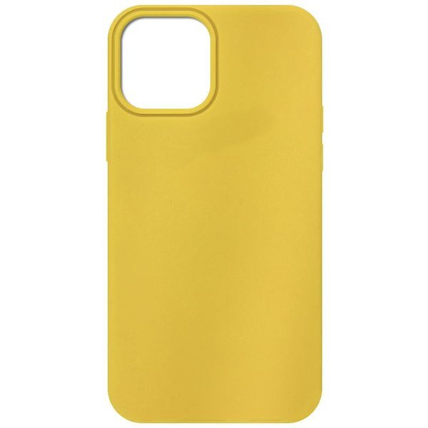 iPhone 12 mini Szilikon tok citromsárga