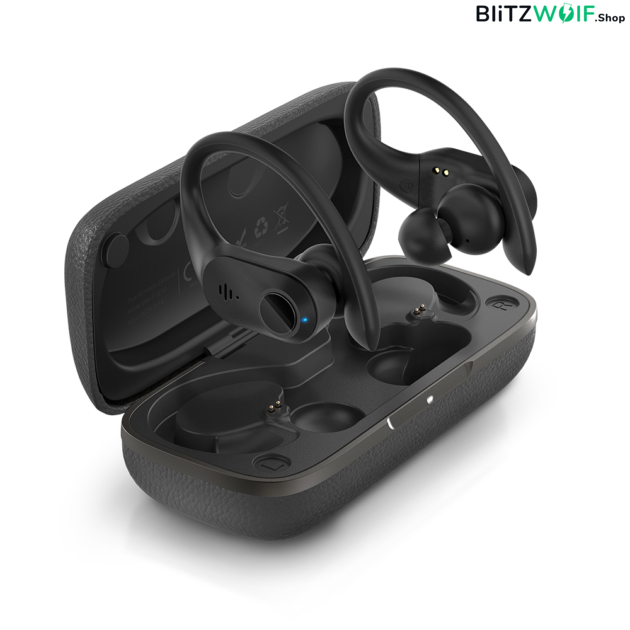 BlitzWolf BW-FYE10 Bluetooth 5.0 TWS vezeték nélküli fülhallgató fekete