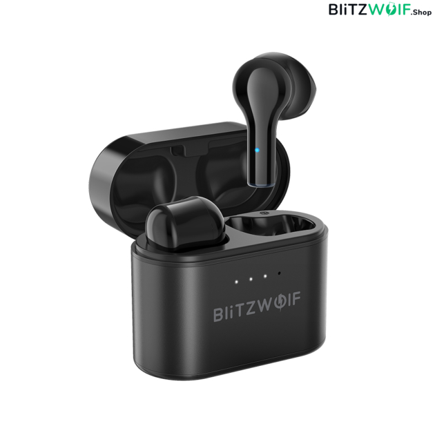 BlitzWolf BW-FYE9 Bluetooth 5.0 TWS vezeték nélküli fülhallgató fekete