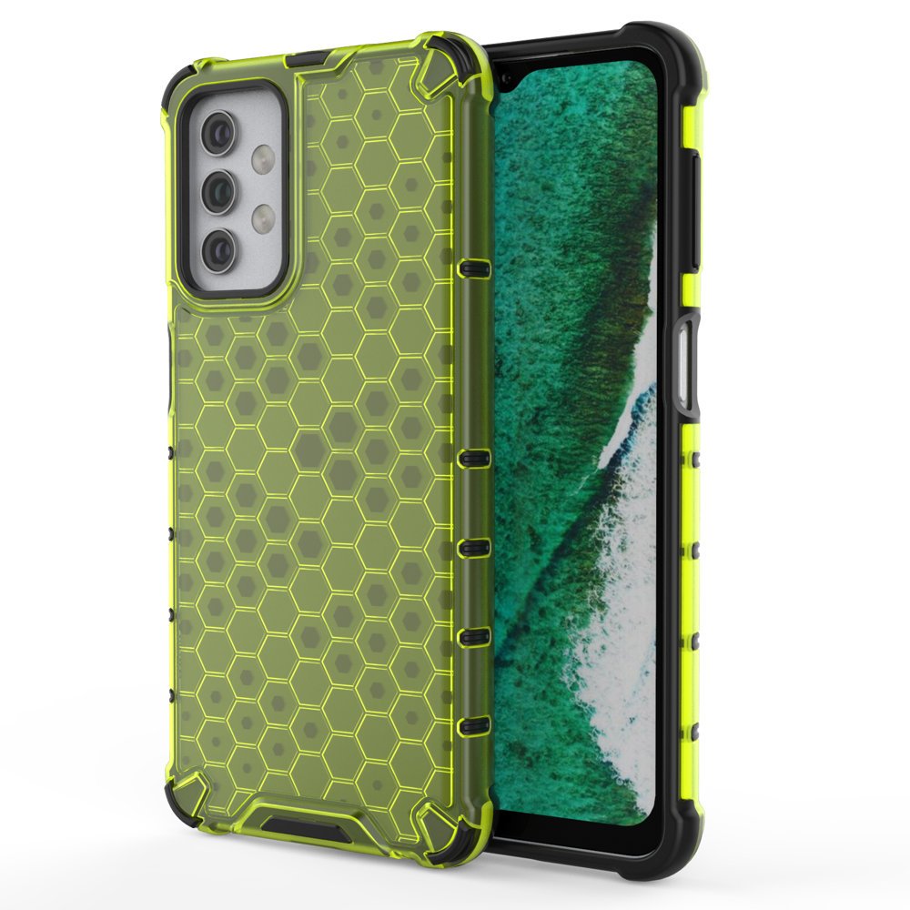 Samsung Galaxy A32 5G Honeycomb armor TPU tok zöld